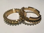 1939-1962 Ford Flathead Y-block 3-SPEED Brass Synchronizer Rings (pr) 81A-7107. Fixed Price $24.95.