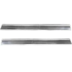 1968 69 70 71 72 73 Nova Rocker Panel Extension Moldings Pair Aluminum M1674. Fixed Price $89.99.