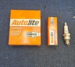 (qty 4) Autolite 275: Copper Non-resistor Spark Plug For 1969-1974 Rover 3500S. Fixed Price $17.96.