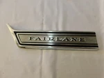 Nos Oem Ford 1967 Fairlane Front Fender Moulding Lh. Fixed Price $209.00.