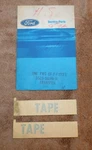 1975 1976 Ford Mustang Ii Coupe Ghia Fastback Nos 'mpg' Fender Transfer Decals. Fixed Price $39.00.