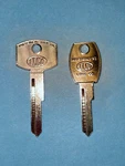 Vintage Lincoln Key Blank Set, 1952 - 1965, 1127T & 1127L, Nos. Fixed Price $14.79.