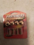 Autologix License Plate Fasteners With Decorative Covers New. Fixed Price $15.00.