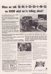 Goodyear All Weather Tread Tires 1934 Print 8"X11" Non Skid Safety. Fixed Price $10.95.