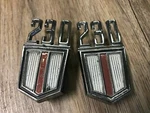 1964 Chevelle Impala Nova Used Gm 230 Cylinder Fender Emblem Set 3864242. Fixed Price $40.00.