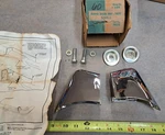 Oem Nos 1960 Set Of Bumper Guard Units Front Passenger Car Chevrolet 988235. Fixed Price $175.00.