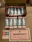 Vintage Nos Champion UJ-10Y Spark Plugs Pack Made Usa. Fixed Price $30.00.