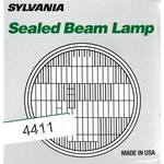 Sylvania - 4411 Sealed Beam Headlight (4.5 Inch Round) PAR36 Halogen. Fixed Price $13.75.