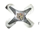 Triumph TR2 TR3A TR3B Cooling Fan Blade With All Hardware Original #834-030. Fixed Price $38.00.
