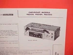 1962 Chevrolet Corvair Monza Spyder 95 Truck Greenbriar Am Radio Service Manual. Fixed Price $14.99.