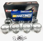 Speed Pro Hypereutectic 11.8CC Dome Pistons SET/8+CAST Rings Chevy 350 12:1 Std. Fixed Price $279.84.