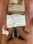 Nos 1973 Chevy Impala Donk Caprice Rear Bumper Guards 994327. Fixed Price $299.99.