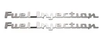 New Trim Parts Fuel Injection Front Fender Emblem Pair / For 1957 C1 Corvette. Fixed Price $91.99.