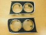 Headlamp Grills And Housings 1965 Chrysler 65CT1-BD. Fixed Price $53.56.