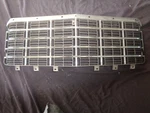 1975 Granada Front Chrome Radiator Grill Screen Panel - Also Fits 1976 1977. Fixed Price $50.00.