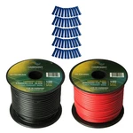 Harmony Car Primary 14 Gauge Power Or Ground Wire 200 Feet Rolls Red & Black. Fixed Price $18.95.