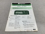Service Manual, Audio Component Clarion, PE-829A. Fixed Price $11.99.