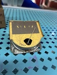 1941 1942 Ford Water Temp Gauge Nos 11A-10883B Oem Gold Brown. Fixed Price $30.00.