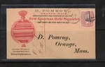 Usa #85 Used "d" Grill On Rare New American Heat Regulator Illustrated Cover. Fixed Price $459.00.