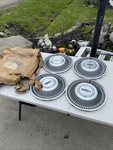 Nos Oem C80Z1130B 1968 Ford Torino Fairlane & Falcon 14" Wheel Cover Set. Fixed Price $208.80.
