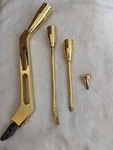 24K Gold Plated Gm Column Shifter Turn Signal Lever Hazard Tilt Kit. Fixed Price $190.00.