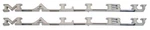 1969 Chevelle Malibu Quarter Panel Script Emblem Pair Made In The Usa. Fixed Price $123.95.