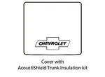 1937 1939 Chevy Convertible Trunk Rubber Floor Mat Cover W/ G-010 Bowtie. Fixed Price $292.58.