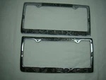 Used Reproduction 30S Felix Cat License Plate Frames Pair 2 Chevy. Fixed Price $110.00.