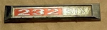 Vintage 1965 Amc 232 Six Emblem Oem #3509152 American Motors Company Rambler. Fixed Price $29.95.