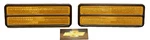 1978 1981 Camaro Front Side Marker Lamps Pcs Super Kit Oer # 180120K. Fixed Price $99.95.