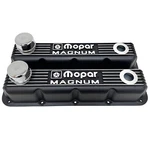 Nos Mopar Magnum Black Finned Valve Cover Set, 5.2L / 5.9L V8. Fixed Price $295.00.