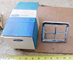 Nos Parking Light Bezel For 1975-78 Lincoln Full-size Cars 1976 1977 Door Lh. Fixed Price $27.00.
