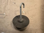 Triumph TR4A TR6 Spare Tire Hold Down Clamp 650016. Fixed Price $18.74.