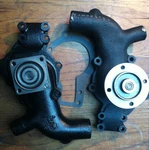 Jaguar C14944 Xke 3.8L 3.8S Water Pump 38 E-type Mkii MK2 MK9 MK10 XK150 8-BLADE. Fixed Price $194.95.