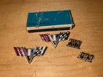 Vintage Gm Chevrolet Emblems 3840318 Camaro Nova Chevelle Impala Etc 283. Fixed Price $16.95.