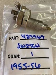 1955 1956 Packard Heater Defroster Switch - 439969. Fixed Price $23.00.