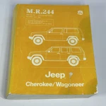 Jeep Cherokee & Wagoneer 1983-1985 Service Manual M.R.244 Oem 8980 010 167. Fixed Price $18.95.