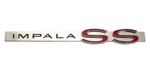 New Trim Parts Ss Trunk Emblem W/fasteners For 1962 Chevy Impala 2191. Fixed Price $65.99.
