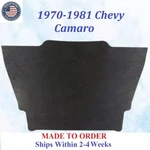 New 1970-1981 Chevrolet Camaro Hood Insulation Gray/black Rem #CAM-HIN-050. Fixed Price $84.99.