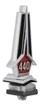 1967 Plymouth Gtx; 440 Hood Ornament Assembly Set; Mopar Licensed. Fixed Price $99.99.