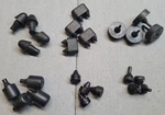 Rubber Bumper Kit Ford Chevy Glove Bx License Plate Ashtray Gas Dr 24 Pc. Fixed Price $21.96.