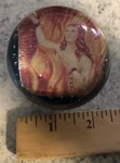 Vintage Rare Woman Purgatory Hell Flames, Hot Rod Gear Shift Handle. Fixed Price $139.00.