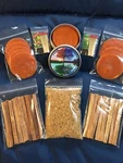 Fire Starter Kit Fatwood Waterproof Matches Camping Hiking Backpacking Survival. Fixed Price $19.95.