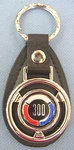 Chrysler 300 Mini 1310 Steering Wheel Black Leather Key 1959 1960 1961 1962. Fixed Price $26.95.