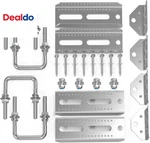 4 Pcs 8" Galvanized Swivel Top Bunk Bracket Kit For 3" X 1.5", 2 And. Fixed Price $59.86.