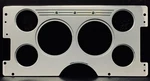 1988 1989 1990 1991 1992 Chevy Truck 6 Hole Dash Panel Insert Billet Aluminum Pc. Fixed Price $132.00.