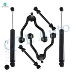 6 Front Upper Control Arm-sway Bar-steering Damper For 1992 Chevy K1500 Suburban. Fixed Price $208.02.