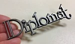 1977 -1980 Dodge Diplomat Script Emblem Metal Mopar 4017344. Fixed Price $18.99.