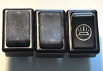 1971 Triumph Stag Window Lift Switches And Lucas Interior Light Rocker. Fixed Price $69.99.