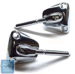 78-88 For Gm Gbody Hdtp Bracket Support Illuminated Sunvisor Short Pin Chrome Pr. Fixed Price $89.99.